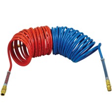 Red & Blue Suzie Coil Set 10m  - Long Tail